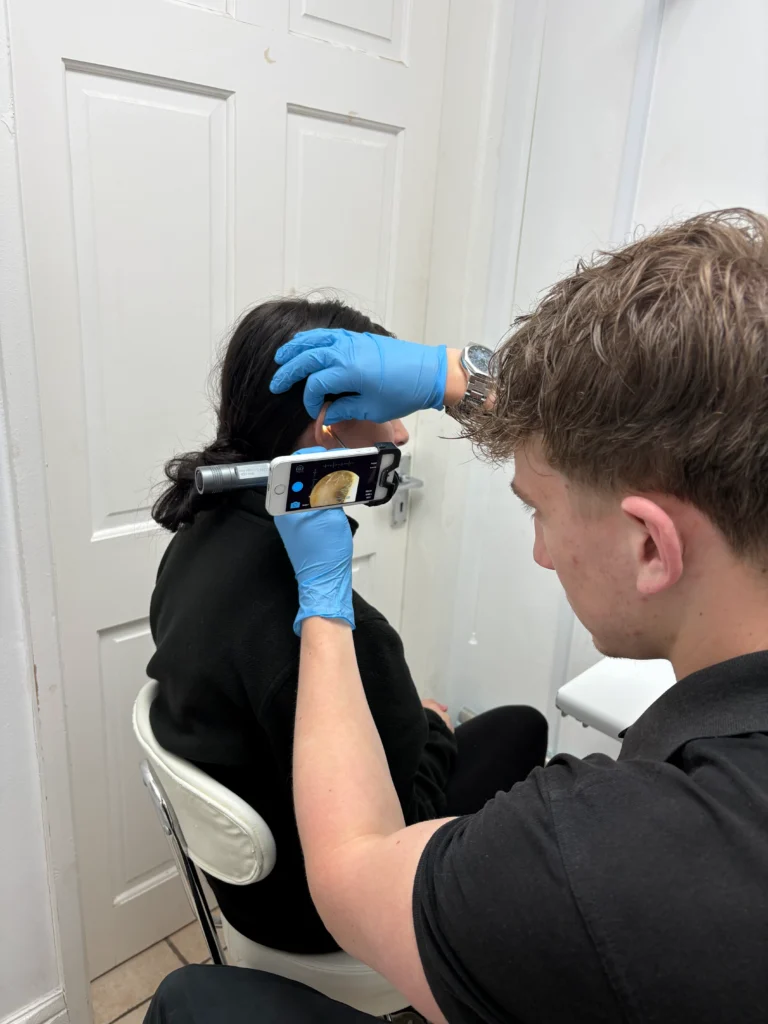 Microsuction earwax removal procedure